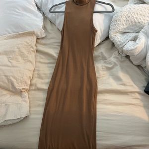 ZARA Midi/Maxi Bodycon Turtleneck Dress